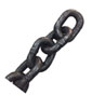 Cadena de Acero Soldada Grado 80 Negra Lubricada