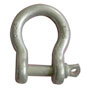 Grillete Lira Galvanizado Perno Roscado