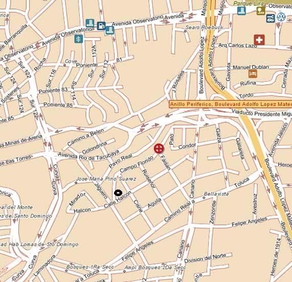 Sistemas Económicos de Levante y Arraste, Mapa de Ubicación